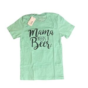 Women’s Mint Green Graphic T-Shirt